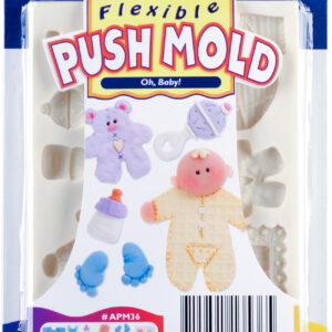 Polyform - Sculpey - Flexible Push Mold - Oh, Baby!