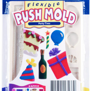 Polyform - Sculpey - Flexible Push Mold - Party Time