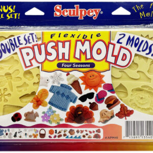 Polyform - Sculpey - Flexible Push Mold - Four Seasons
