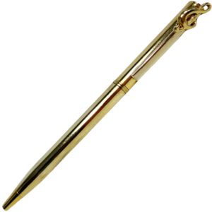Fashion Metals Ballpoint Pens - Music G Clef - Gold