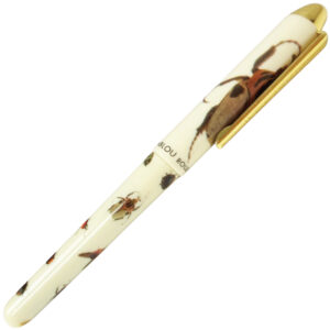 Gary Burlin - Ceramic Rollerball Pens - Bugs - Scarab Beetle Barrel