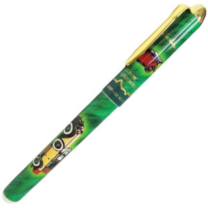 Gary Burlin - Ceramic Rollerball Pens - Antique Cars - Green Barrel