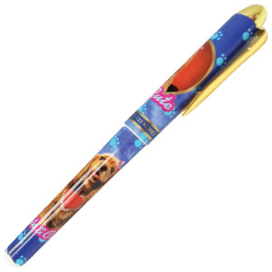 Gary Burlin - Ceramic Rollerball Pens - Cutesy Pets - Blue Barrel