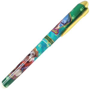 Gary Burlin - Ceramic Rollerball Pens - Cutesy Pets - Green Barrel