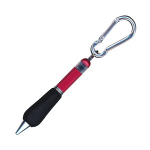 Carabineer Clip-On Pen - Red