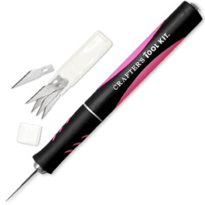 MultiCraft - Crafter's Tool Kit - Ergonomic Exact-Cut Knife with 6 Blades
