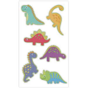 MultiCraft - Forever in Time - Painted Mini Wood Stickers - Dino