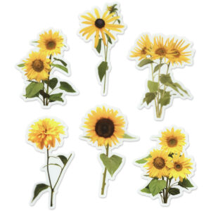 MultiCraft - Forever in Time - Floral Flair Die Cuts - Sunflower