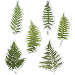 MultiCraft - Forever in Time - Floral Flair Die Cuts - Fern