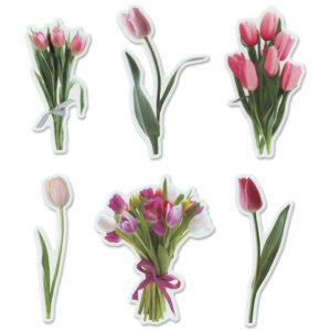 MultiCraft - Forever in Time - Floral Flair Die Cuts - Tulip