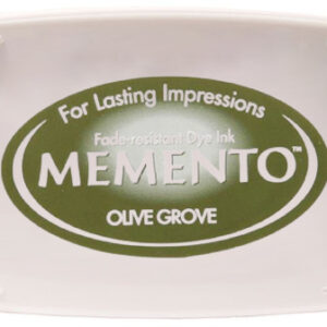Tsukineko - Memento - Fade Resistant Dye Ink - Pad - Olive Grove