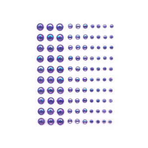 Eyelet Outlet - Bling - Rhinestones - Multipack - Dull Purple (100 Pieces)