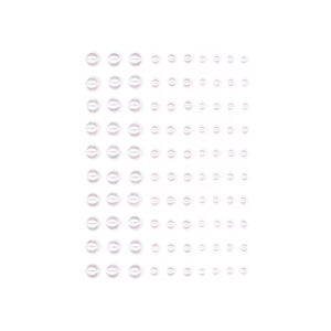 Eyelet Outlet - Bling - Pearls - Multipack - White (100 Pieces)