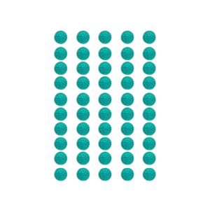 Eyelet Outlet - Bling - Cut Jewels - Small - Turquoise (50 Pieces)