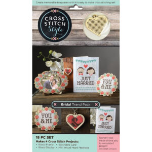 3 Birds - Cross Stitch Style - Bridal Trend Pack