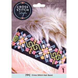 3 Birds - Cross Stitch Style - Hair Band
