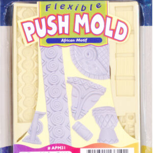 Polyform - Sculpey - Flexible Push Mold - African Motif