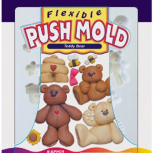 Polyform - Sculpey - Flexible Push Mold - Teddy Bear