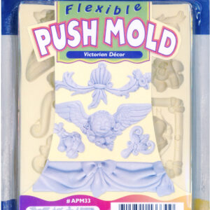 Polyform - Sculpey - Flexible Push Mold - Victorian Décor