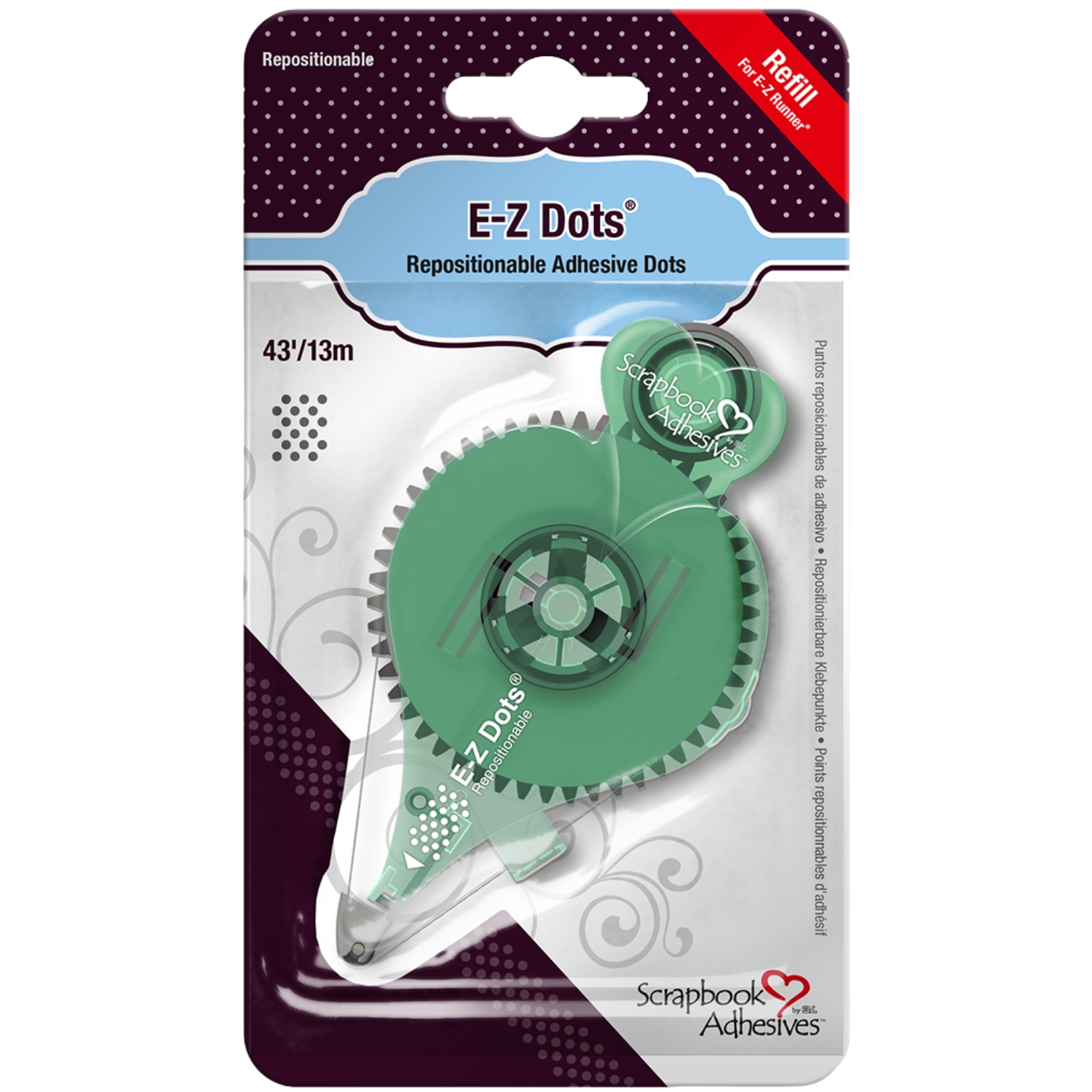 3L - E-Z Dots - Repositionable - Refill