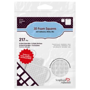 3L - Foam - Squares - White - Mix - Regular (2mm)