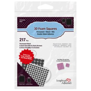 3L - Foam - Squares - Black - Mix - Regular (2mm)