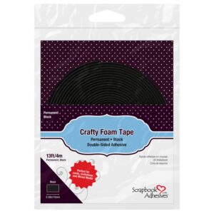 3L - Crafty Foam Tape - Black (13')