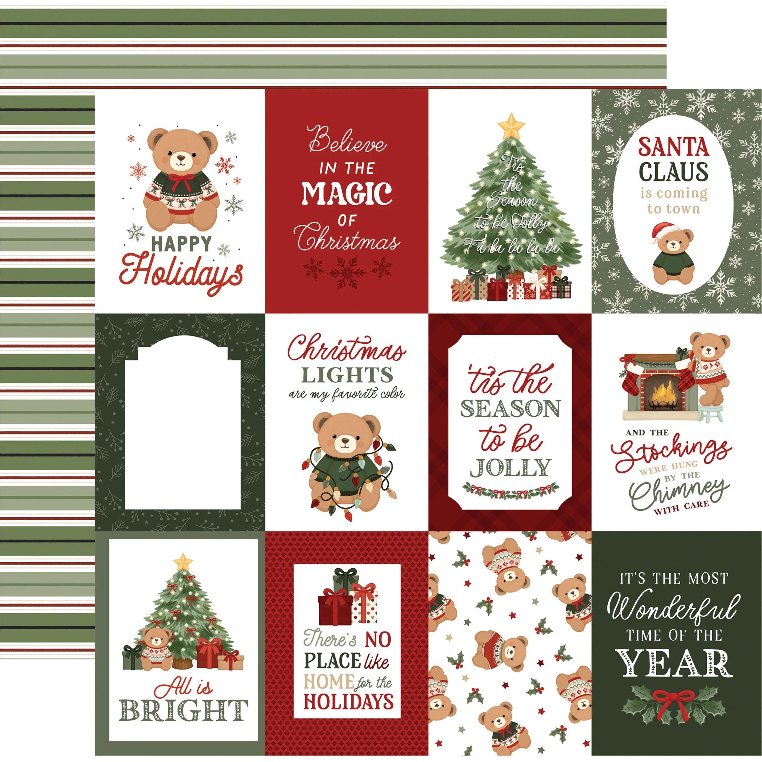 Echo Park - Have a Beary Christmas - Collection Kit - Image 3