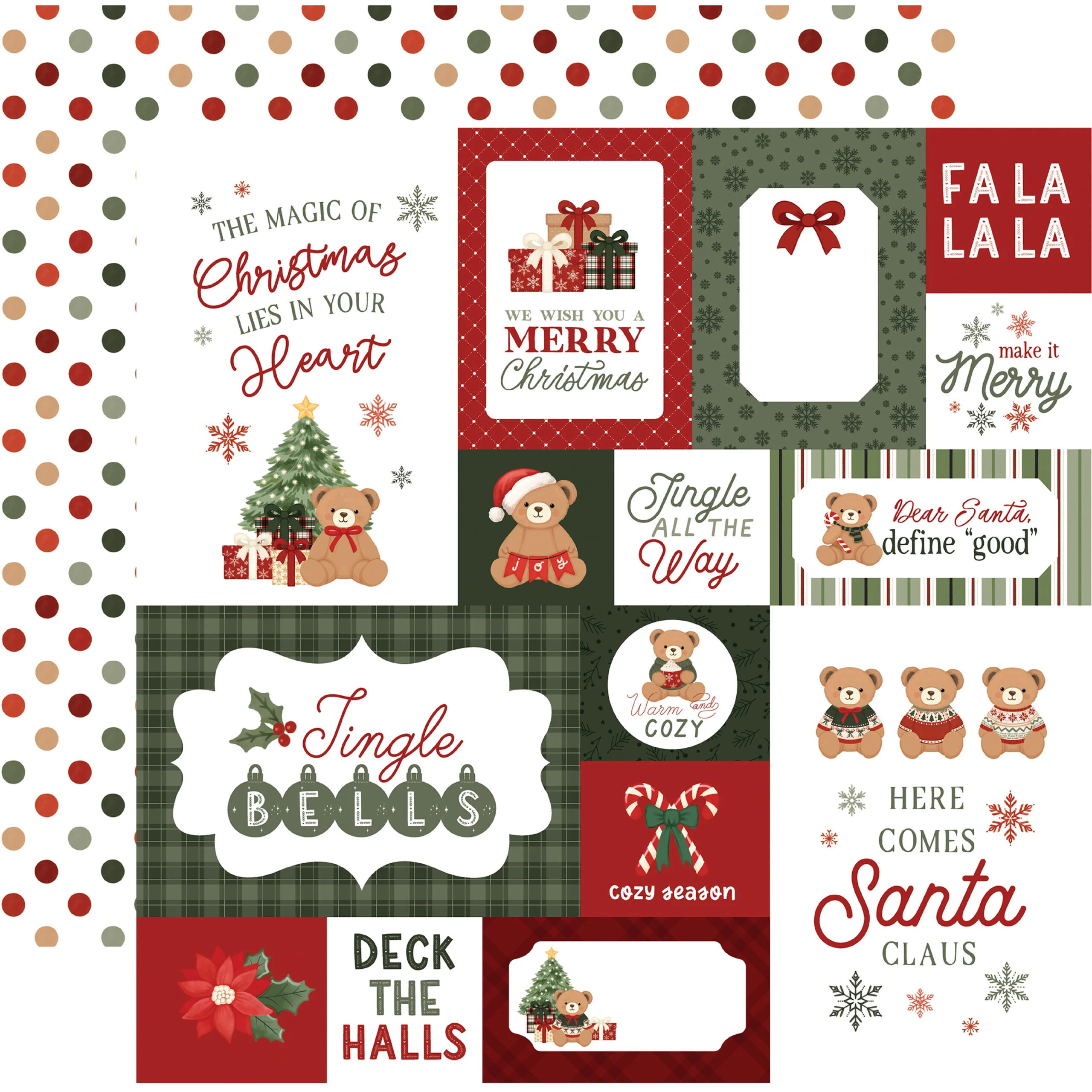 Echo Park - Have a Beary Christmas - Collection Kit - Image 6