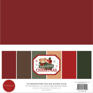 Echo Park - Have a Beary Christmas - Solids Kit