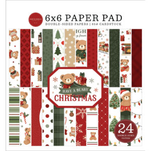 Echo Park - Have a Beary Christmas - Paper Pad (6" x 6")