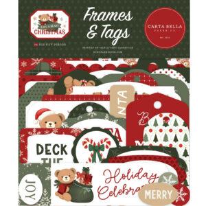 Echo Park - Have a Beary Christmas - Frames & Tags