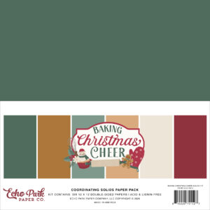 Echo Park - Baking Christmas Cheer - Solids Kit