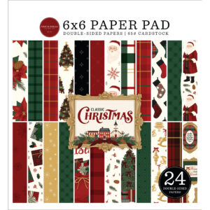 Echo Park - Classic Christmas - Paper Pad (6" x 6")