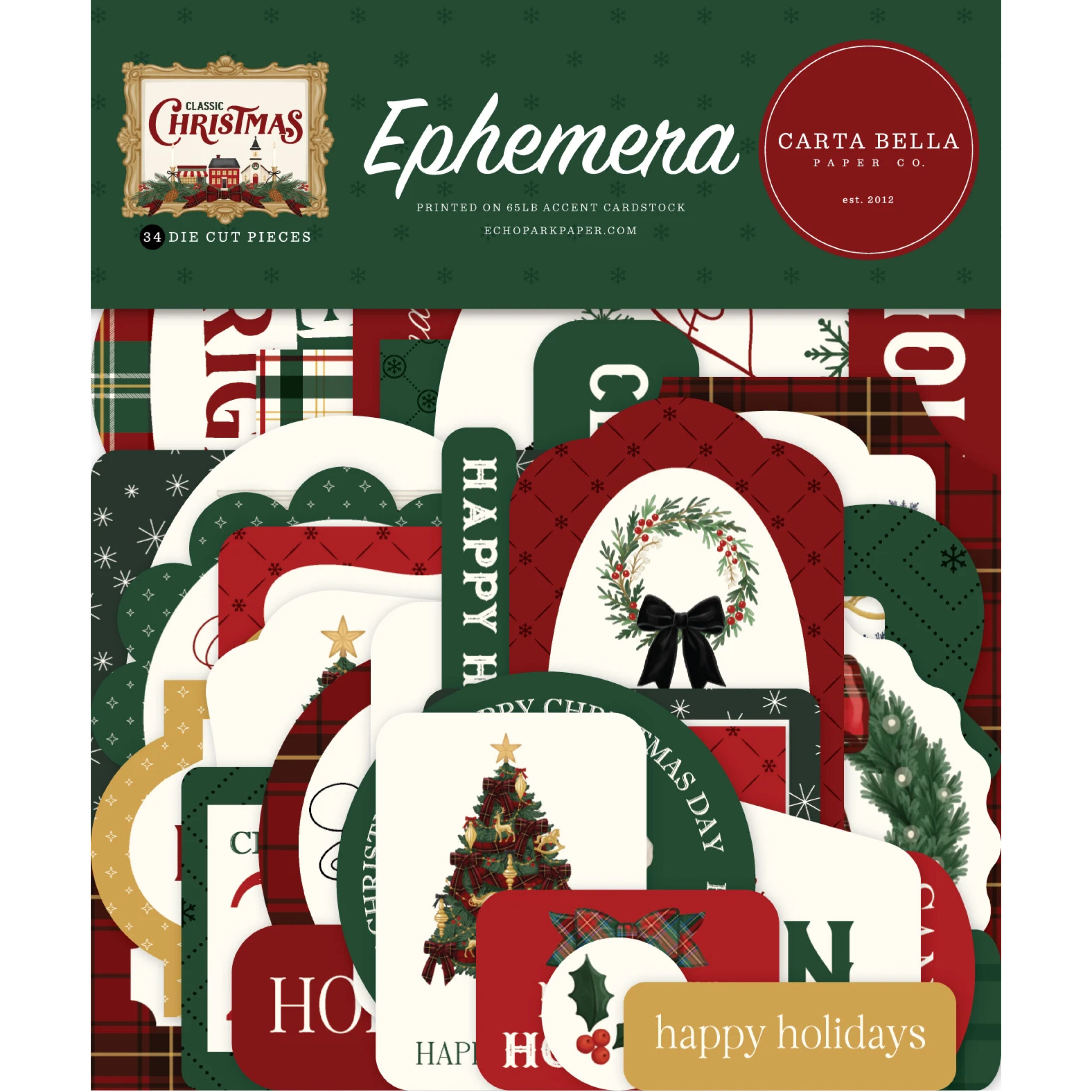 Echo Park - Classic Christmas - Ephemera