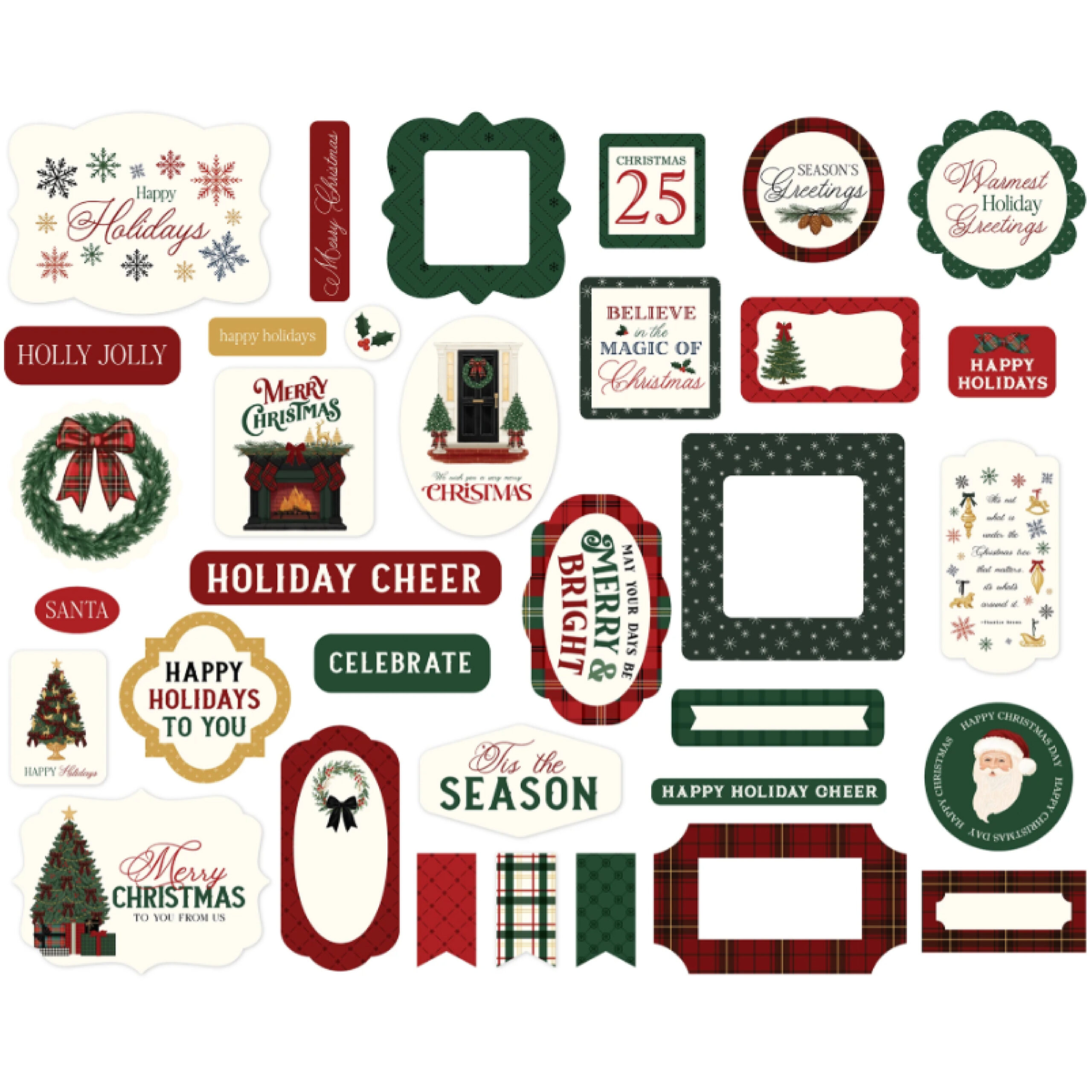 Echo Park - Classic Christmas - Ephemera - Image 2