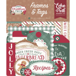 Echo Park - Baking Christmas Cheer - Frames & Tags