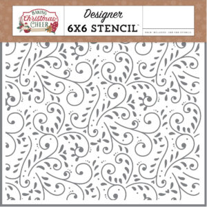 Echo Park - Baking Christmas Cheer - Stencil - Decorative Icing