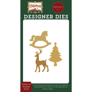 Echo Park - Classic Christmas - Die Set - Small - Holiday Icon Keepsakes