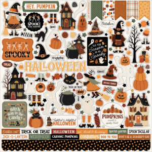 Echo Park - Handmade Halloween - Element Sticker
