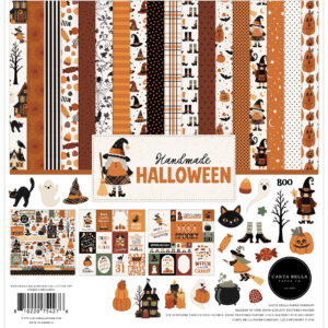 Echo Park - Handmade Halloween - Collection (Paper, Dies, Stamps, Stickers)