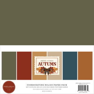 Echo Park - Here Comes Autumn - Solids Kit