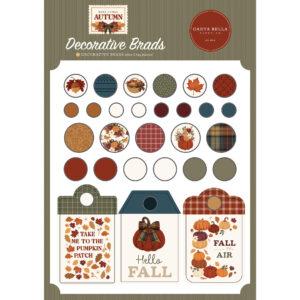 Echo Park - Here Comes Autumn - Decorative Brads