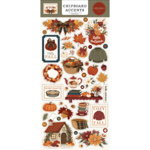 Echo Park - Here Comes Autumn - Chipboard - Accents