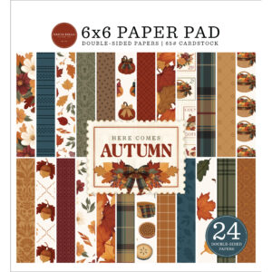 Echo Park - Here Comes Autumn - Paper Pad (6" x 6")