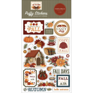 Echo Park - Here Comes Autumn - Puffy Stickers