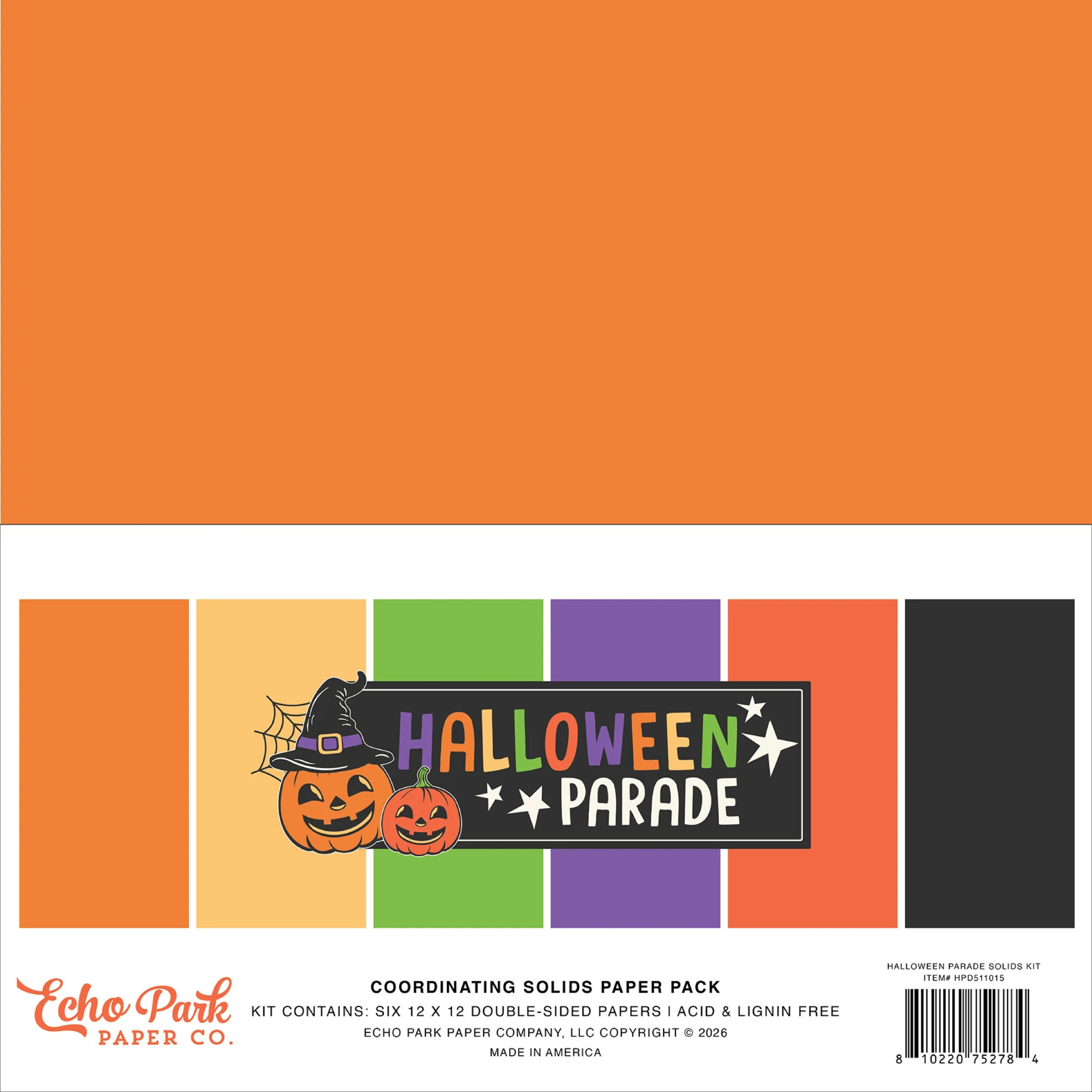 Echo Park - Halloween Parade - Solids Kit
