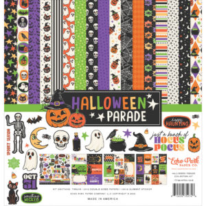 Echo Park - Halloween Parade - Collection (Paper, Stencils, Dies, Stamps, Stickers)