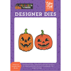 Echo Park - Halloween Parade - Die Set - Medium - Halloween Pumpkin Pair