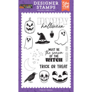 Echo Park - Halloween Parade - Stamp Set - Season of the Witch